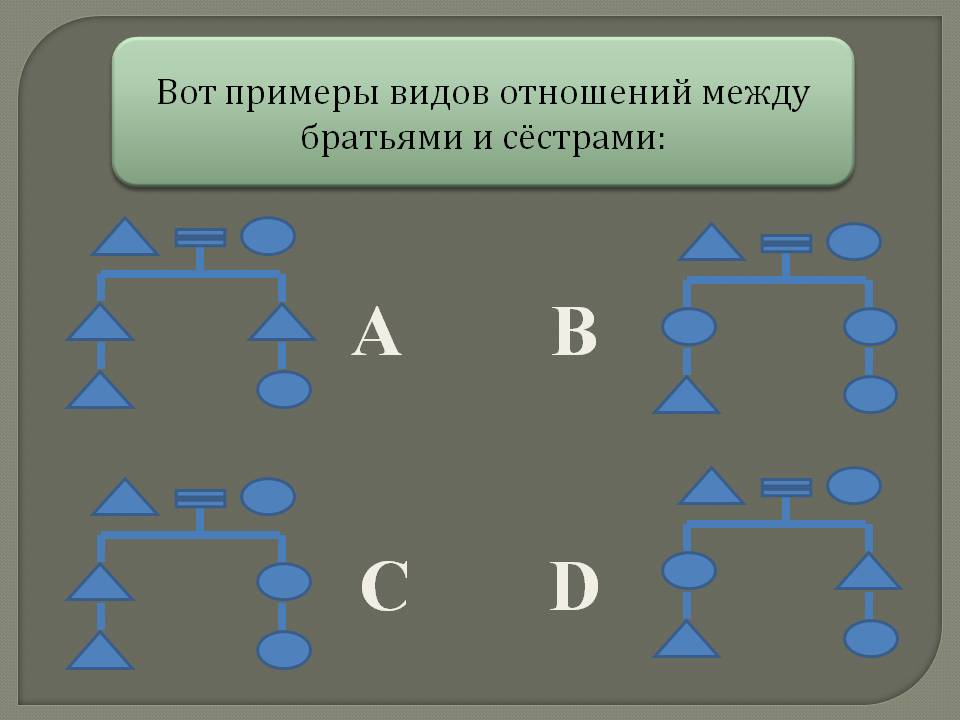 Установление родства 	Студенческая	